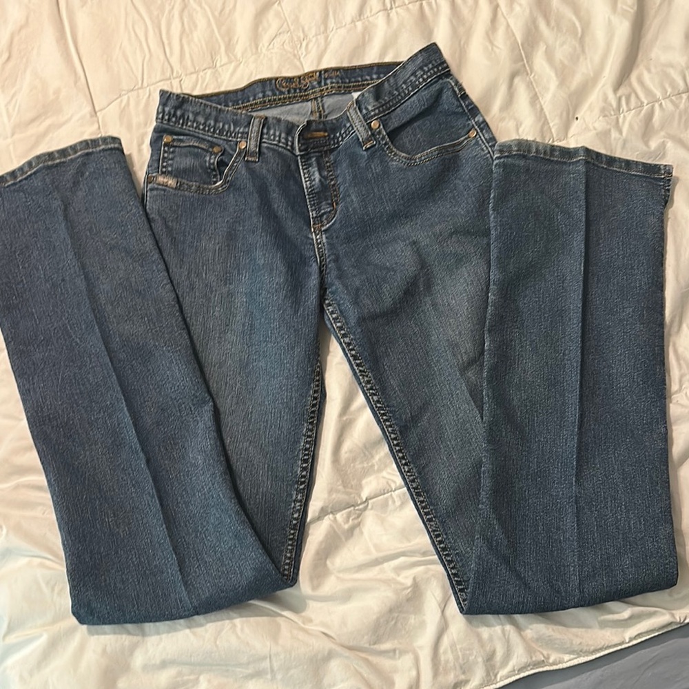 Cruel Girl Women's Boot Cut Jeans Slim - Blue - Picture 2 of 4